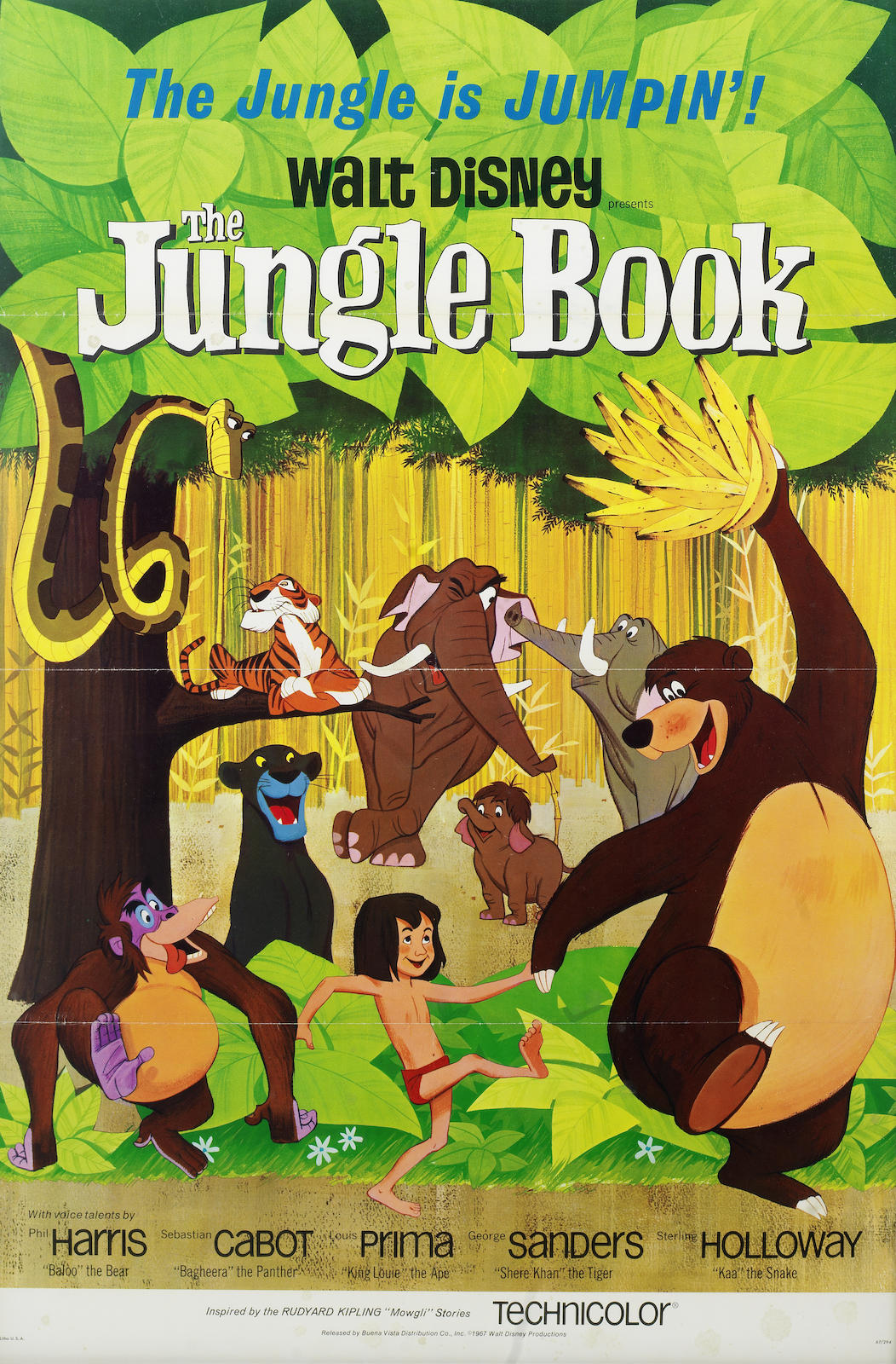 The Jungle Book, Walt Disney, 1967,