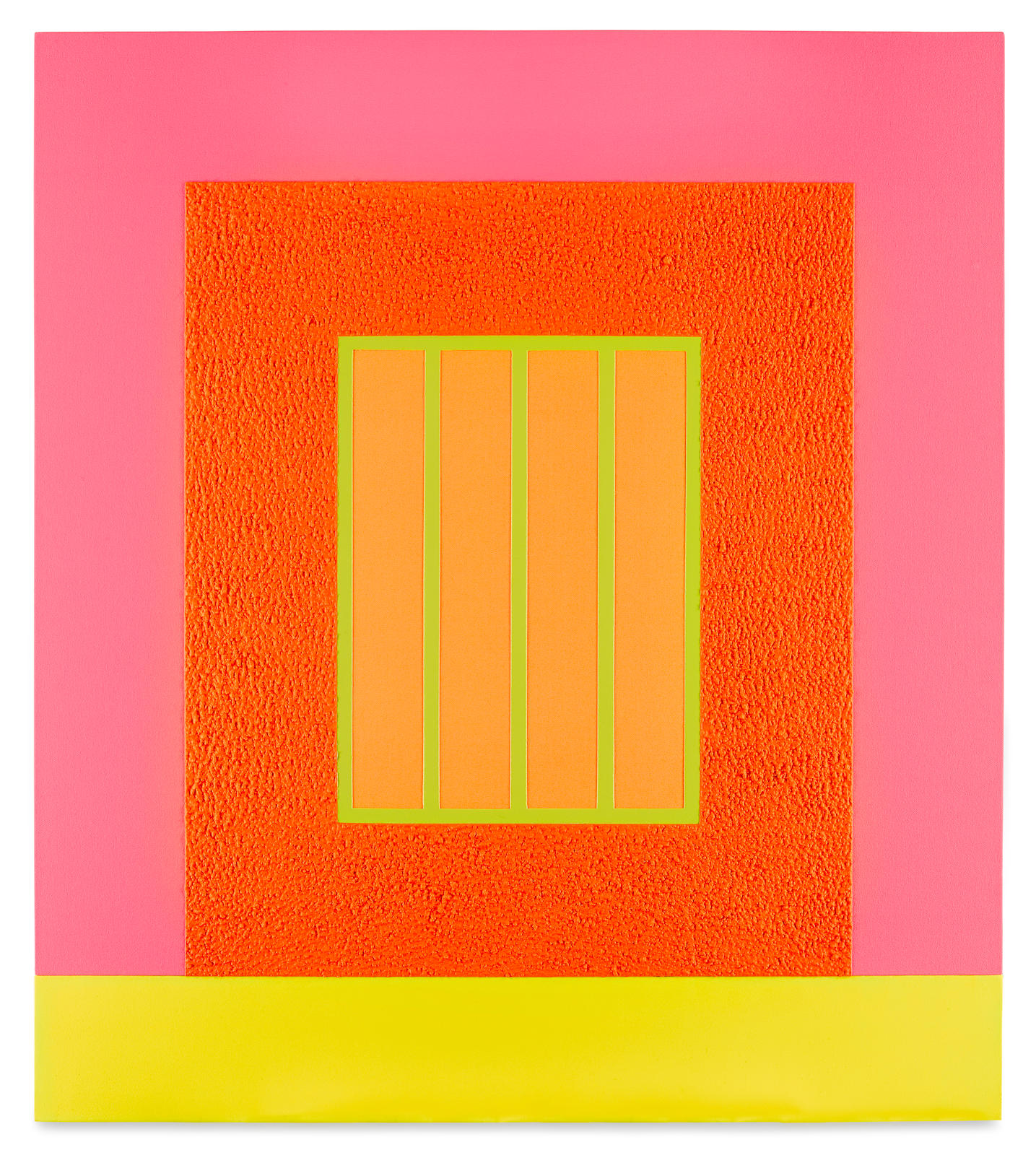 Peter Halley (American, born 1953) Red Prison, 2009