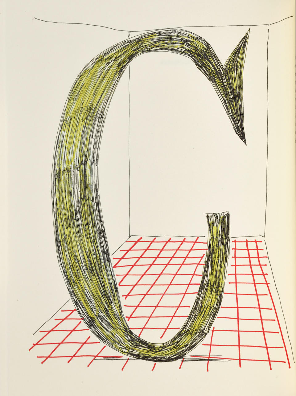 David Hockney (born 1937); Hockney's Alphabet;