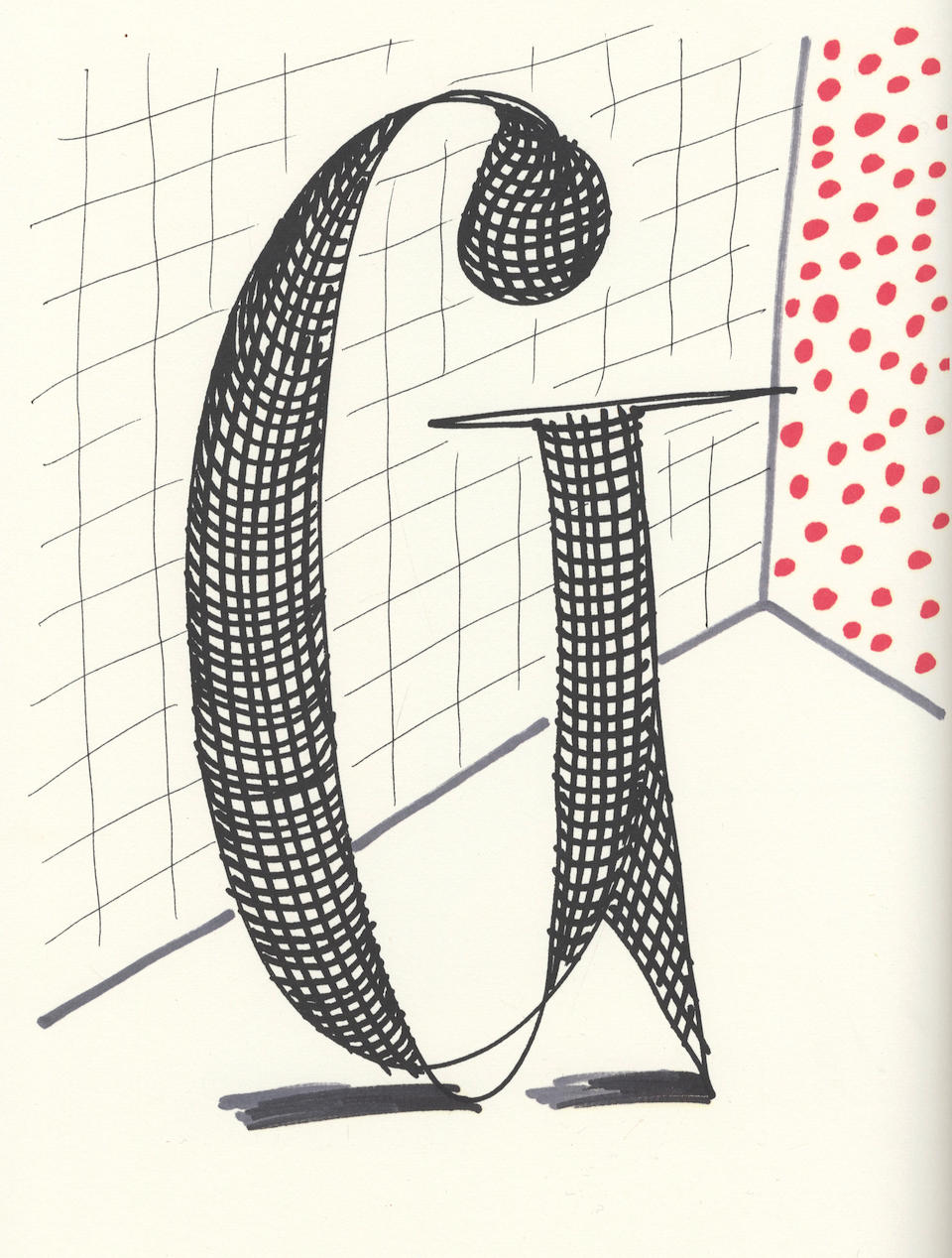 David Hockney (born 1937); Hockney's Alphabet;