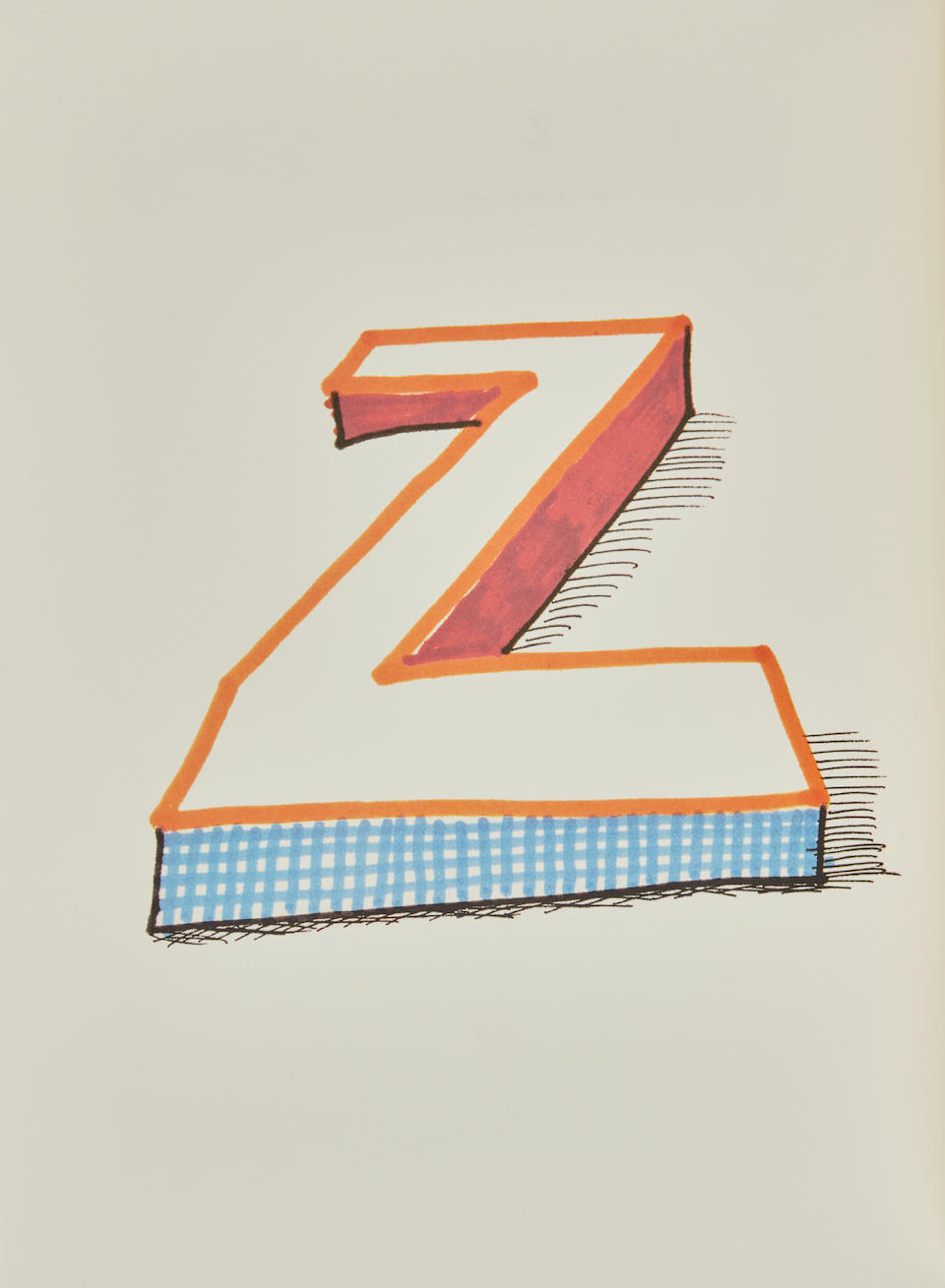 David Hockney (born 1937); Hockney's Alphabet;