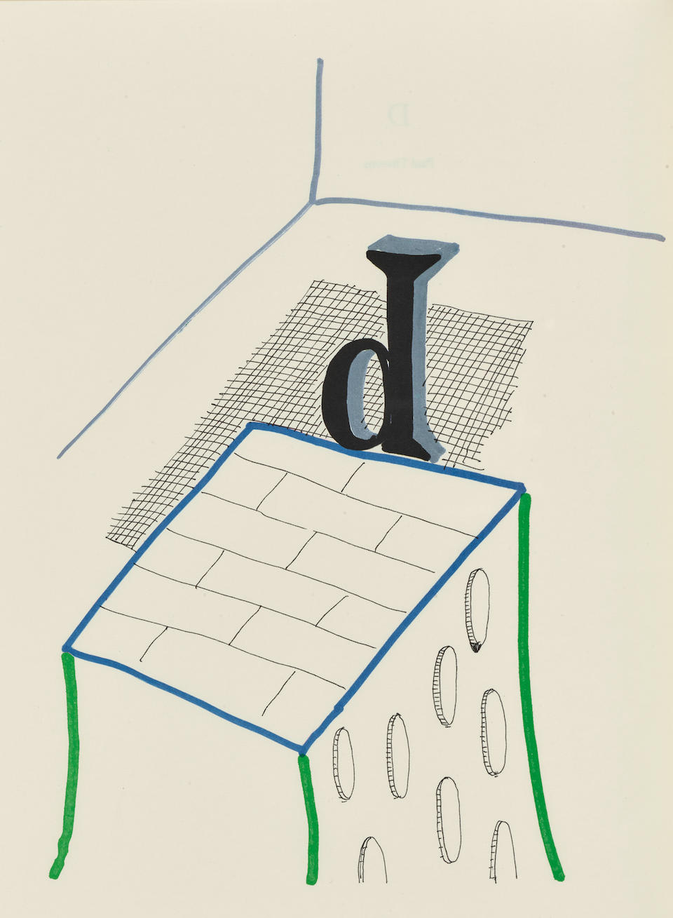 David Hockney (born 1937); Hockney's Alphabet;