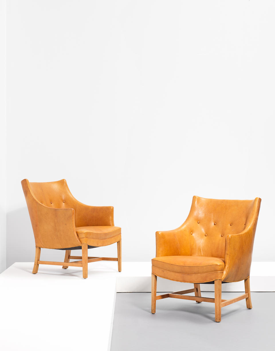 Frits Henningsen Pair of armchairs, 1930s