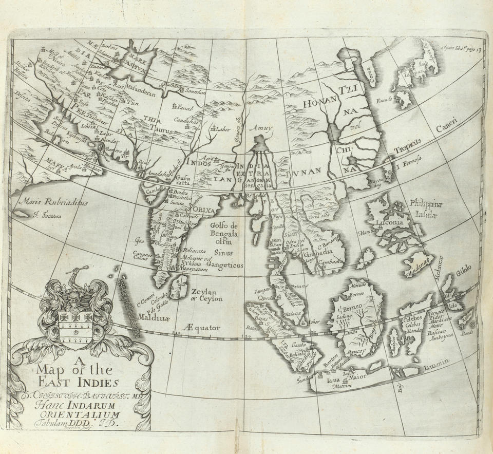 OLEARIUS, ADAM. 1599-1671. 3 titles: