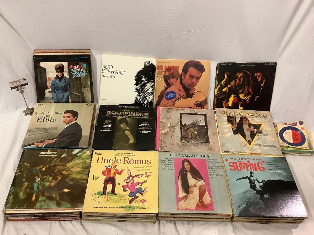 lot of vintage vinyl Lp records