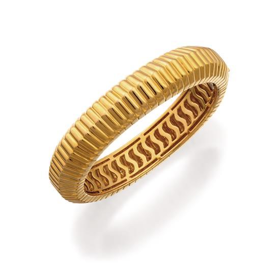 18ct gold bangle, Tiffany & Co., circa 1998