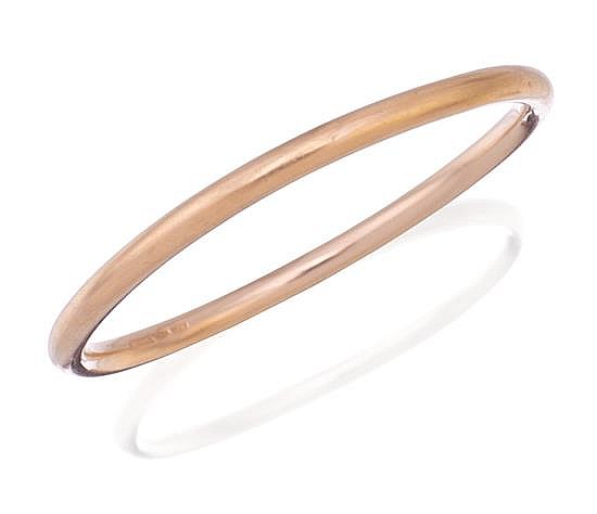 18ct rose gold bangle, Tiffany & Co.