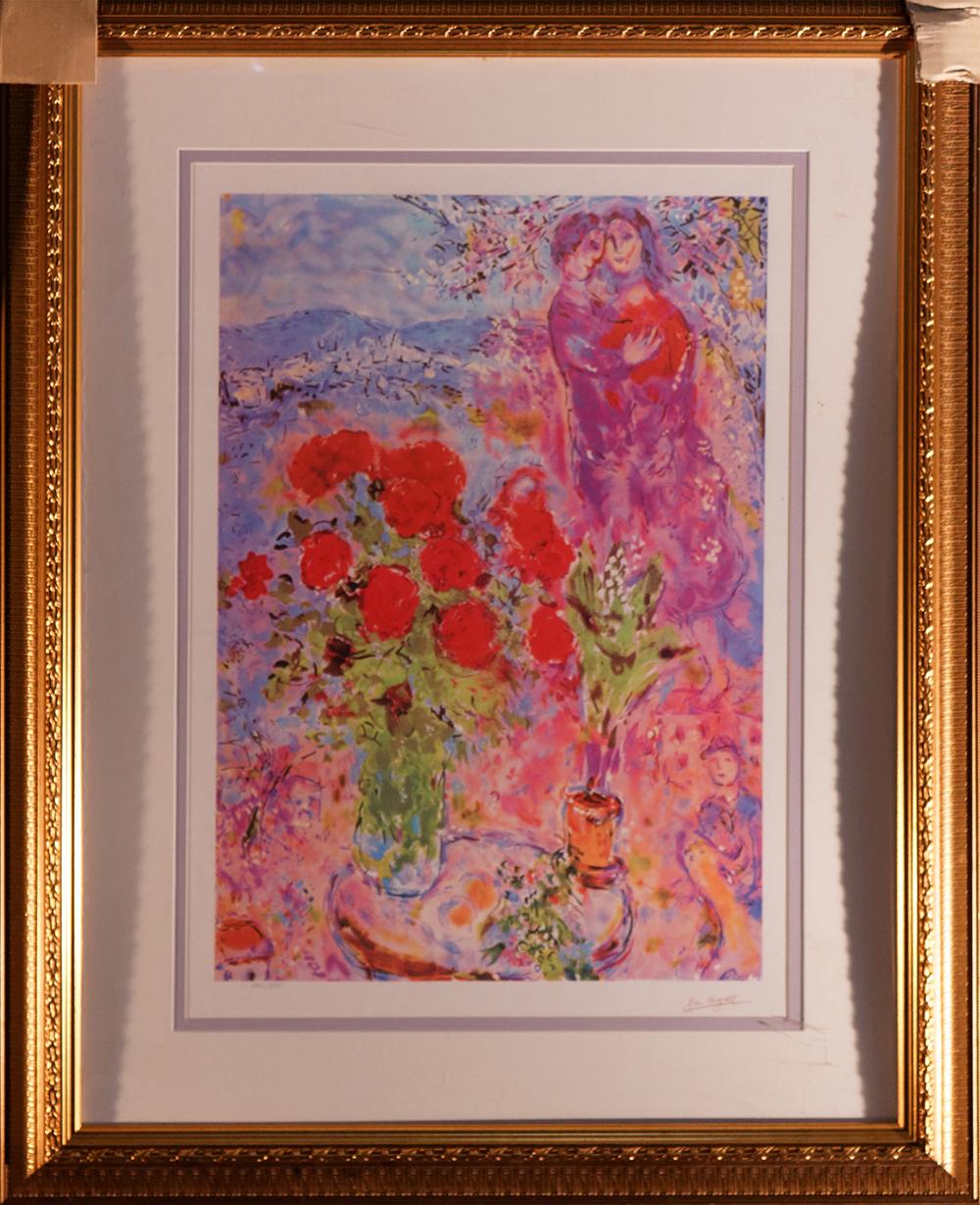 Marc Chagall Limited Edition on paper
