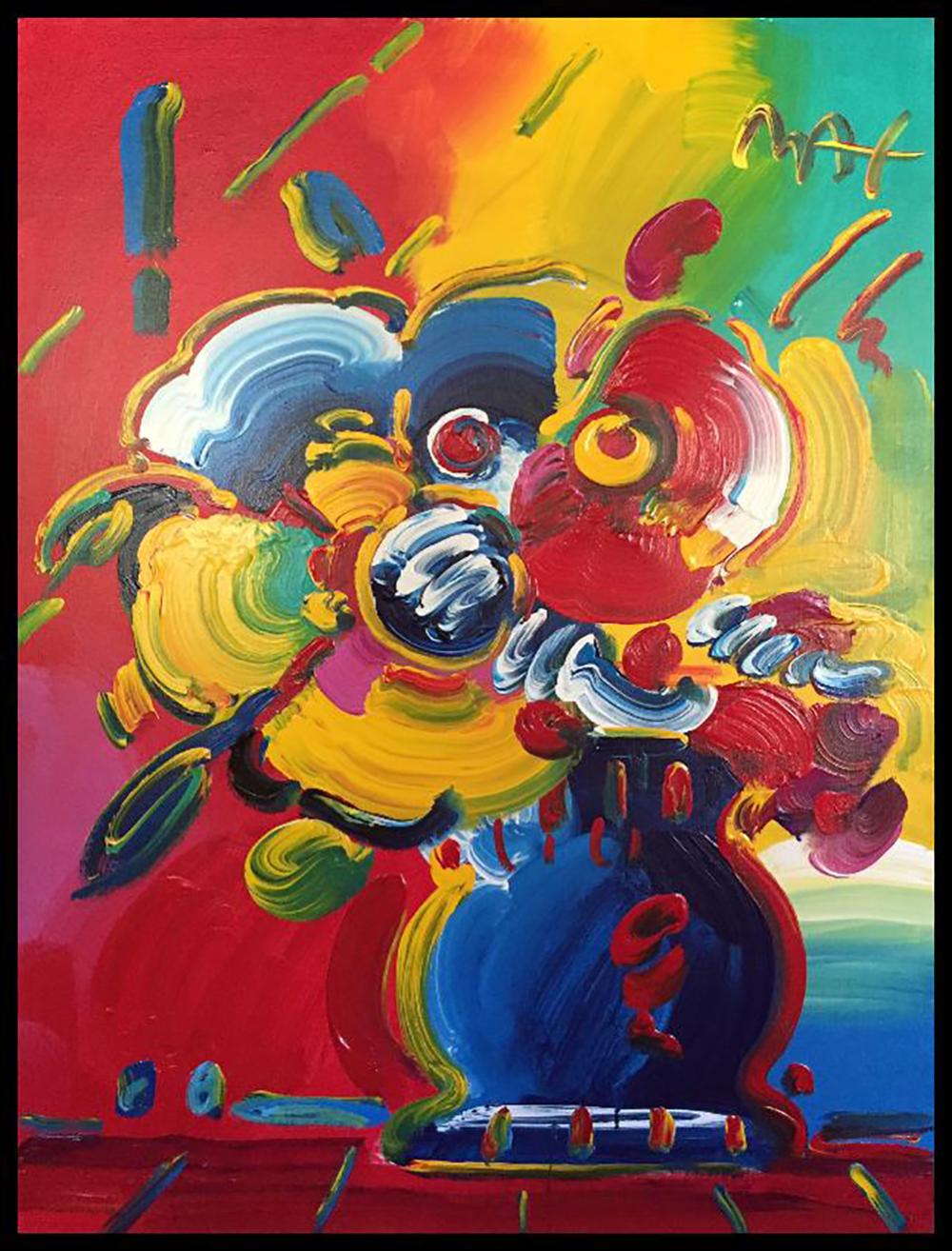 Peter Max Original Acrylic on canvas