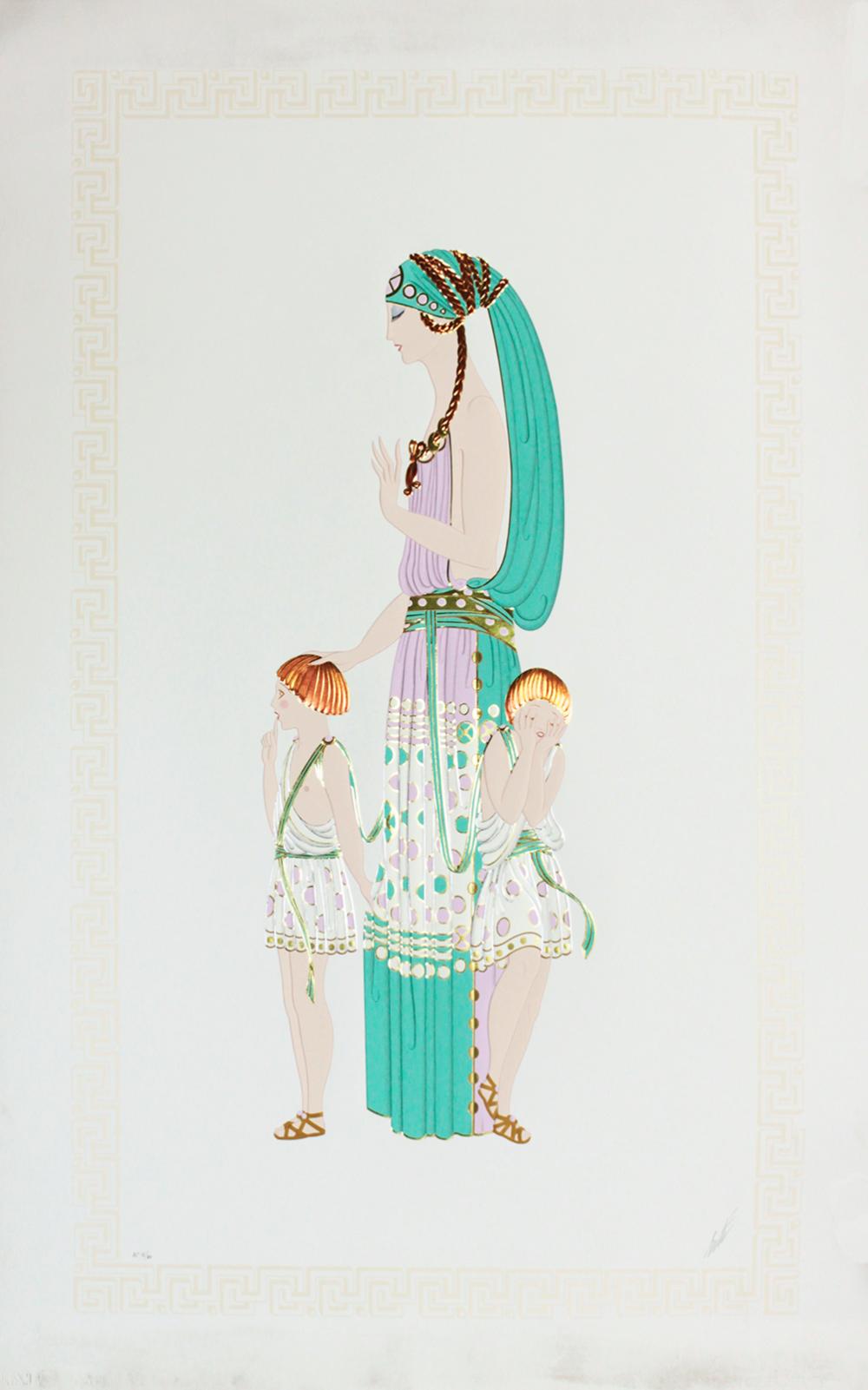 Erte Limited Edition Serigraph Hand Signed Suite