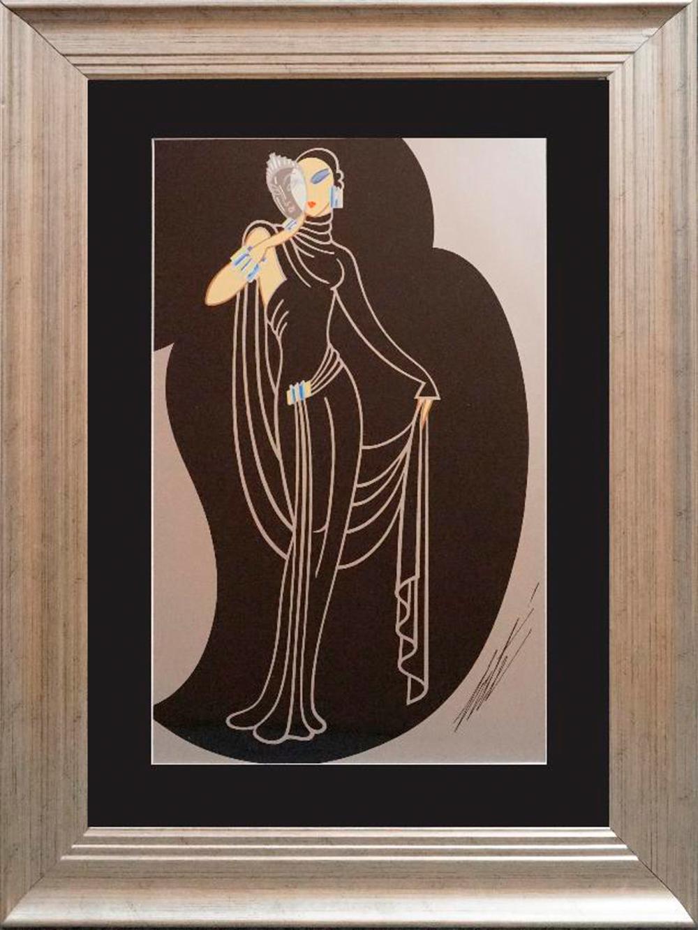 Erte Limited edition embossed lithograph