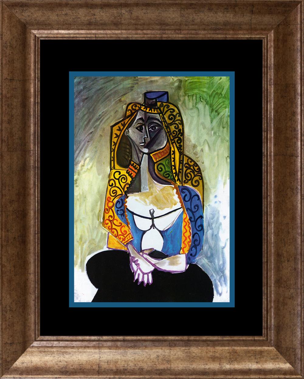 Pablo Picasso The Turkish Shawl Lithograph Collection Domaine. Limited Editio