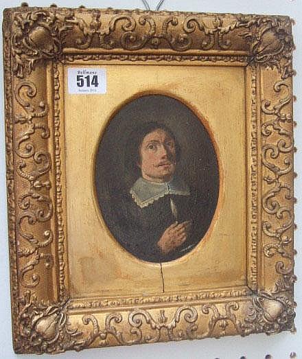 English School (18th/19th century), Portrait of a