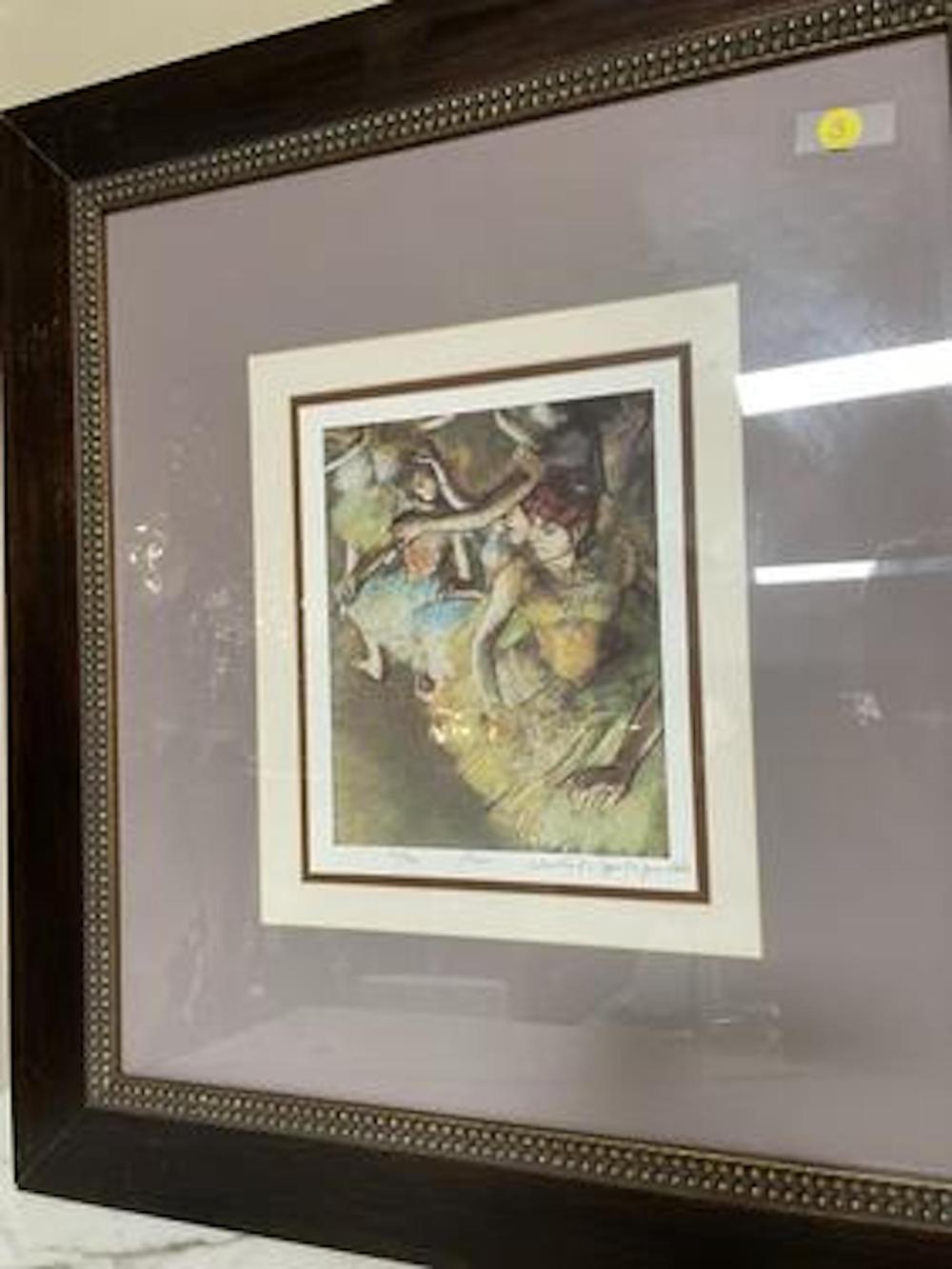 Limited Edition Print - Dancers, Signed