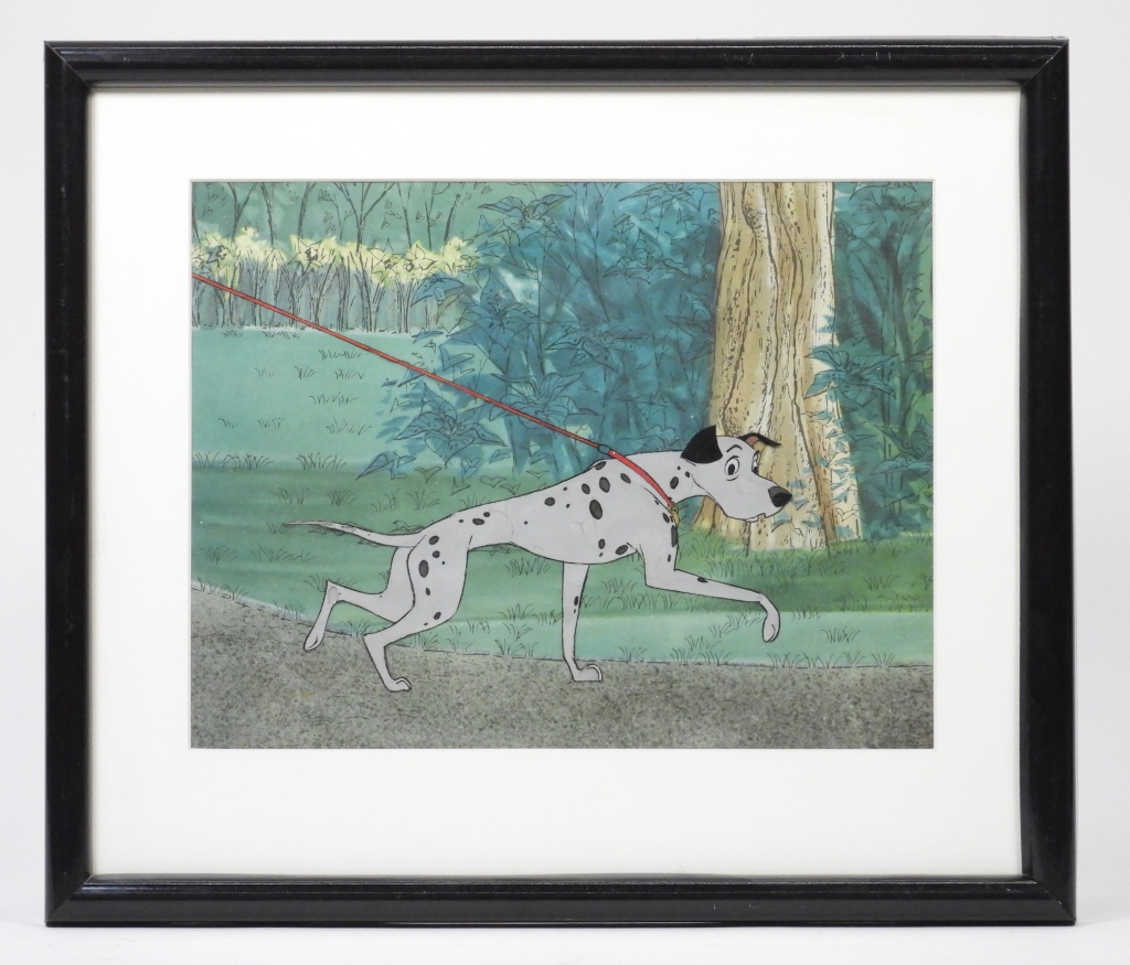 1961 Walt Disney 101 Dalmatians Animation Cel
