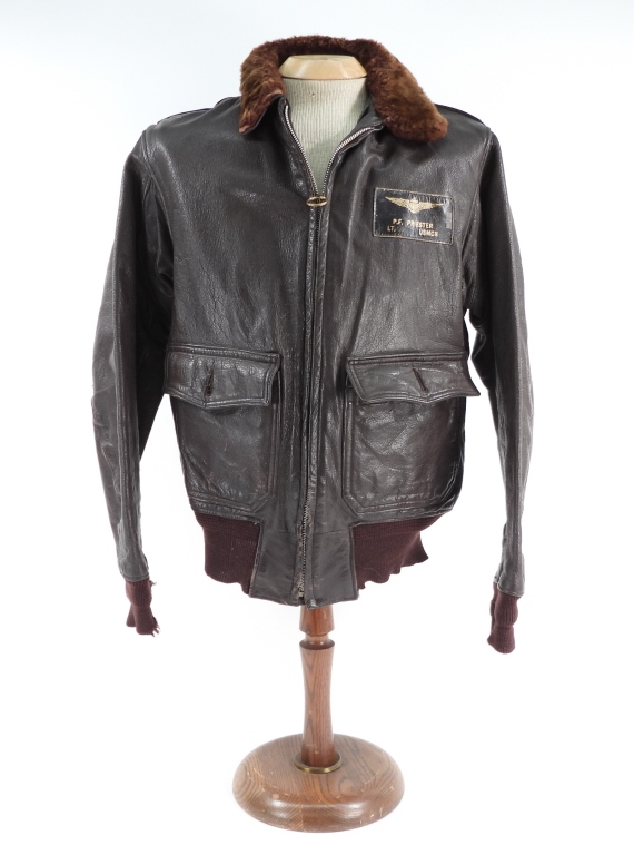 USMC G-1 Jacket Identified to Lt. Peter Priester