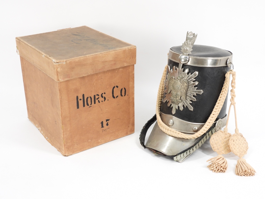 Richmond Light Infantry Blues Shako and Box