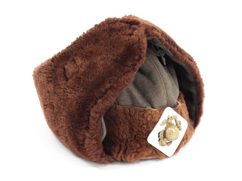WWII USMC 1st Iceland Brigade Cold Weather Hat