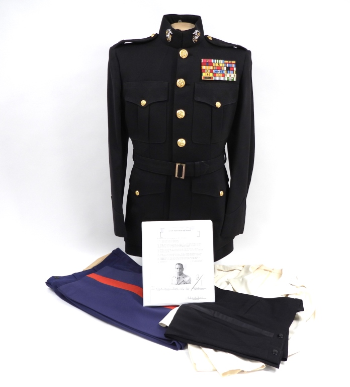 USMC Uniforms of Col. Robert H. Piehl