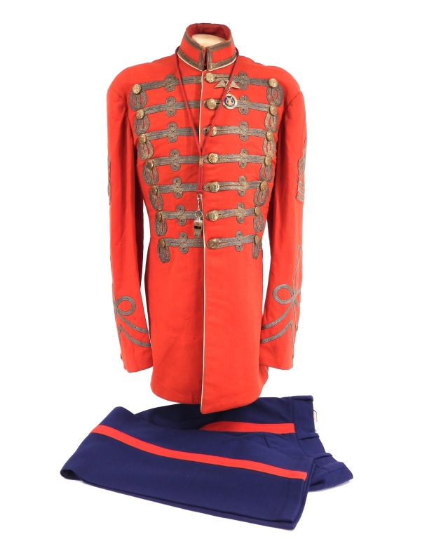 USMC Drum Major's Uniform of Edmond DeMar
