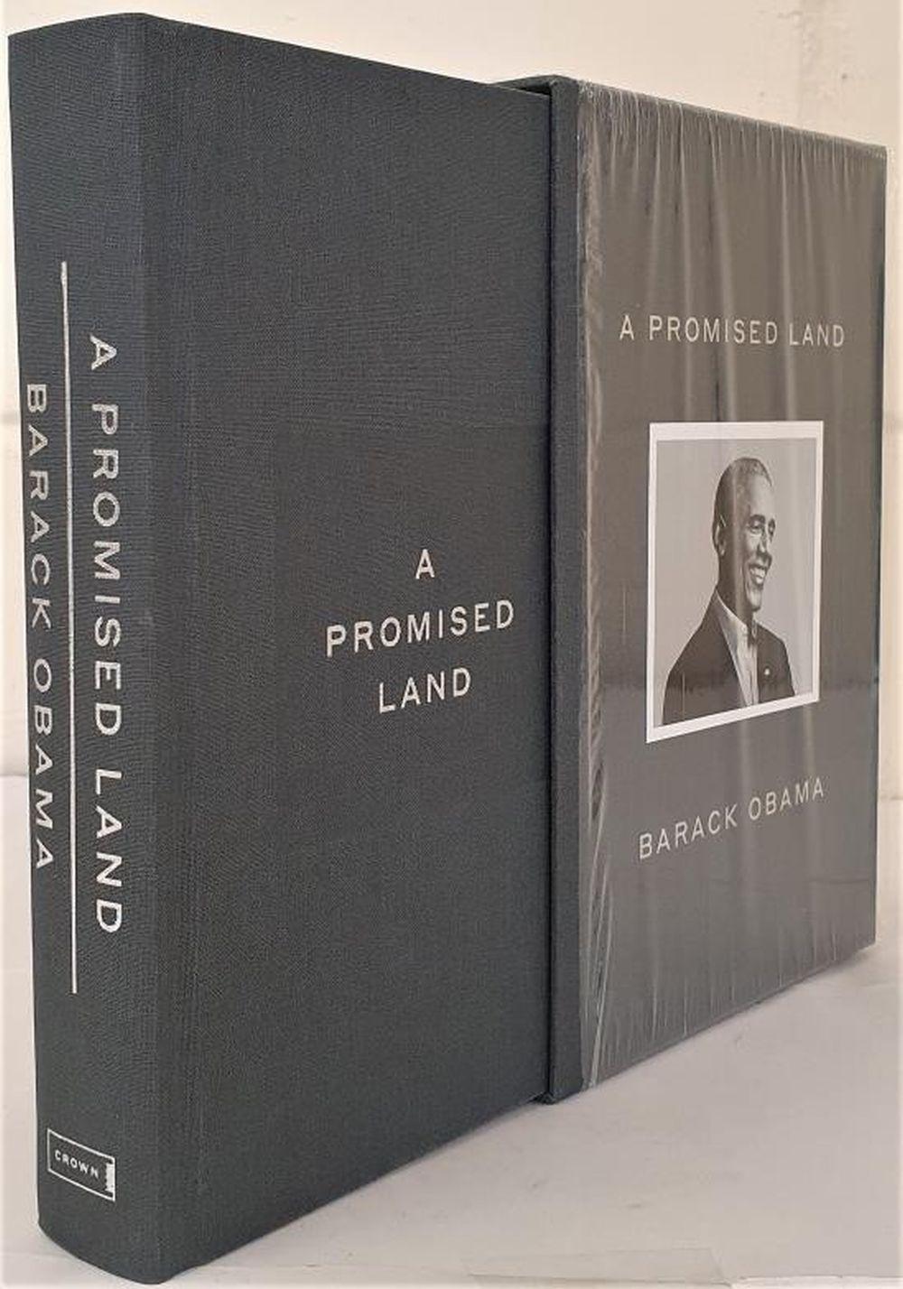 Obama, Barack. A Promised Land. 2020. 1st/1st. Signed. Deluxe edition. Hard