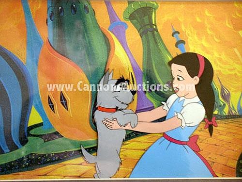 Disney Studios, Amination Art Production Cel