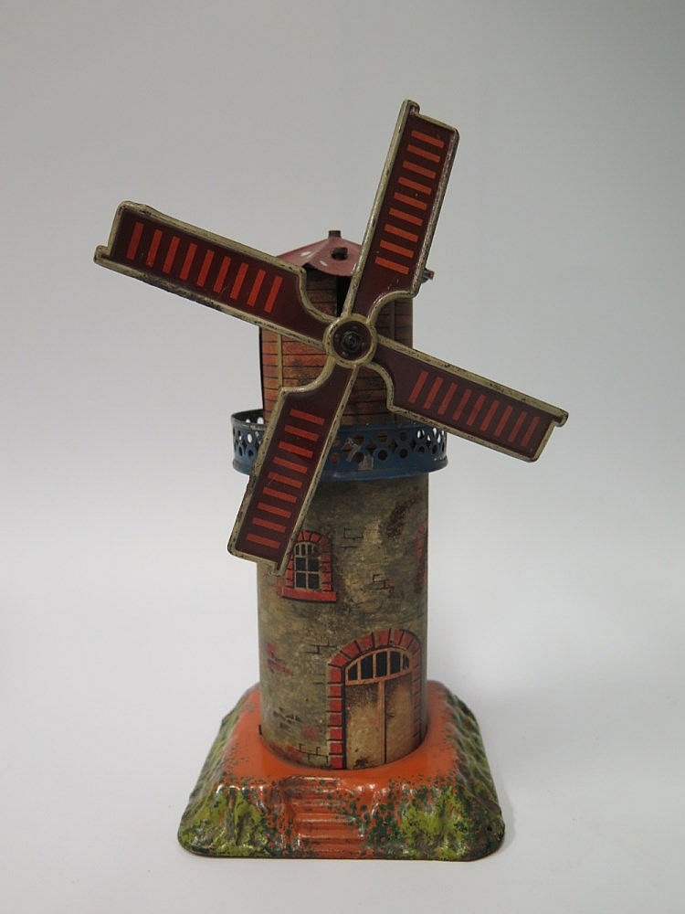 An Early Tinplate Windmill