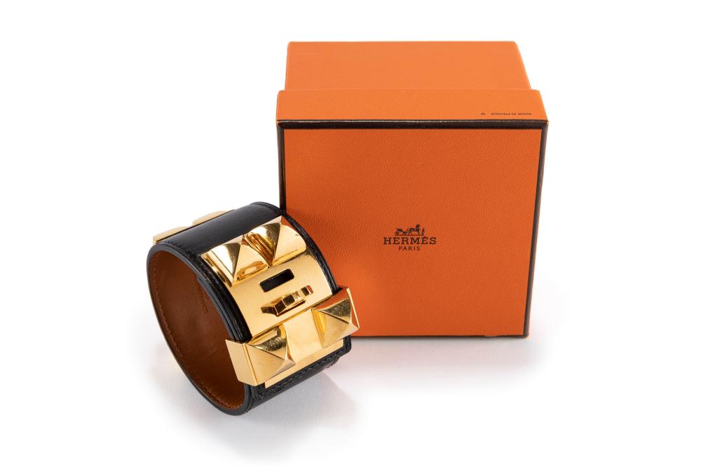Hermès - Collier de Chien leather bracelet