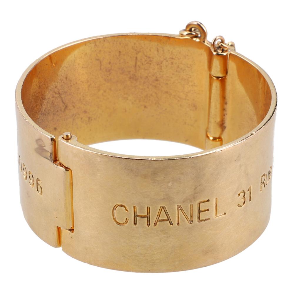 CHANEL - Cuff bracelet.