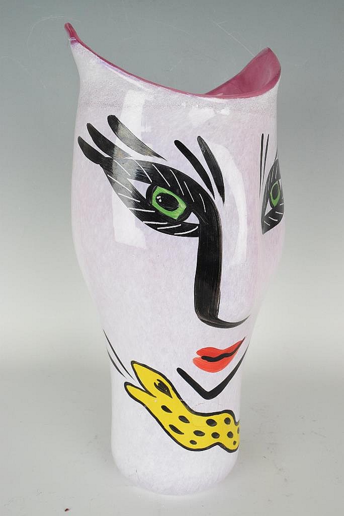 Kosta Boda Art Glass Vase