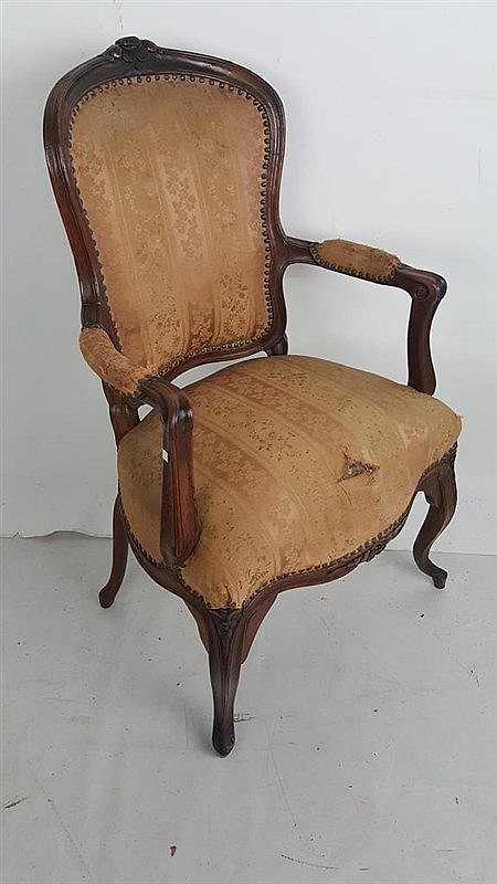 Antique Carved Armchair