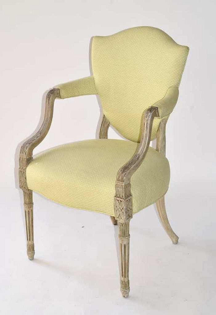 Pair Louis XVI Style Armchairs
