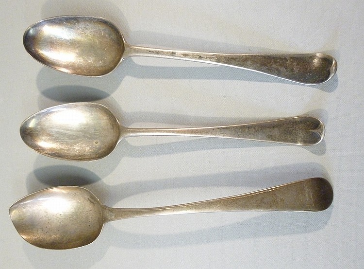 2 GEORGE III TABLE SPOONS