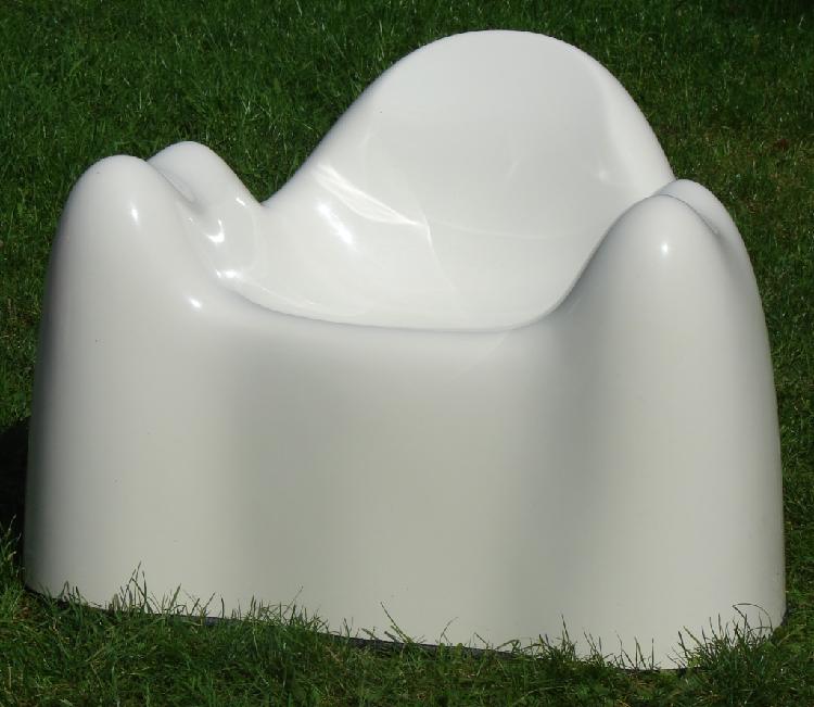 Wendell Castle - " Molar ' Chair - Fibreglass