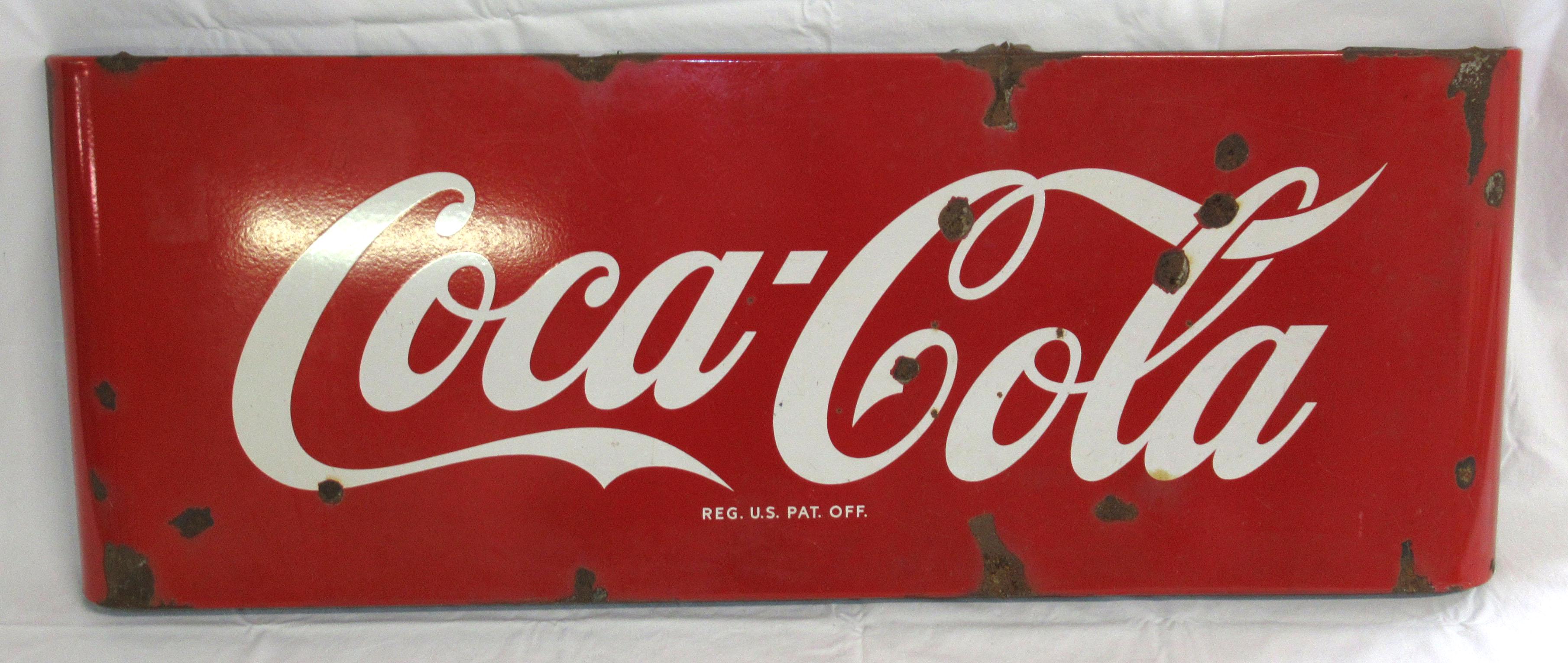 Porcelain Coca Cola Sign
