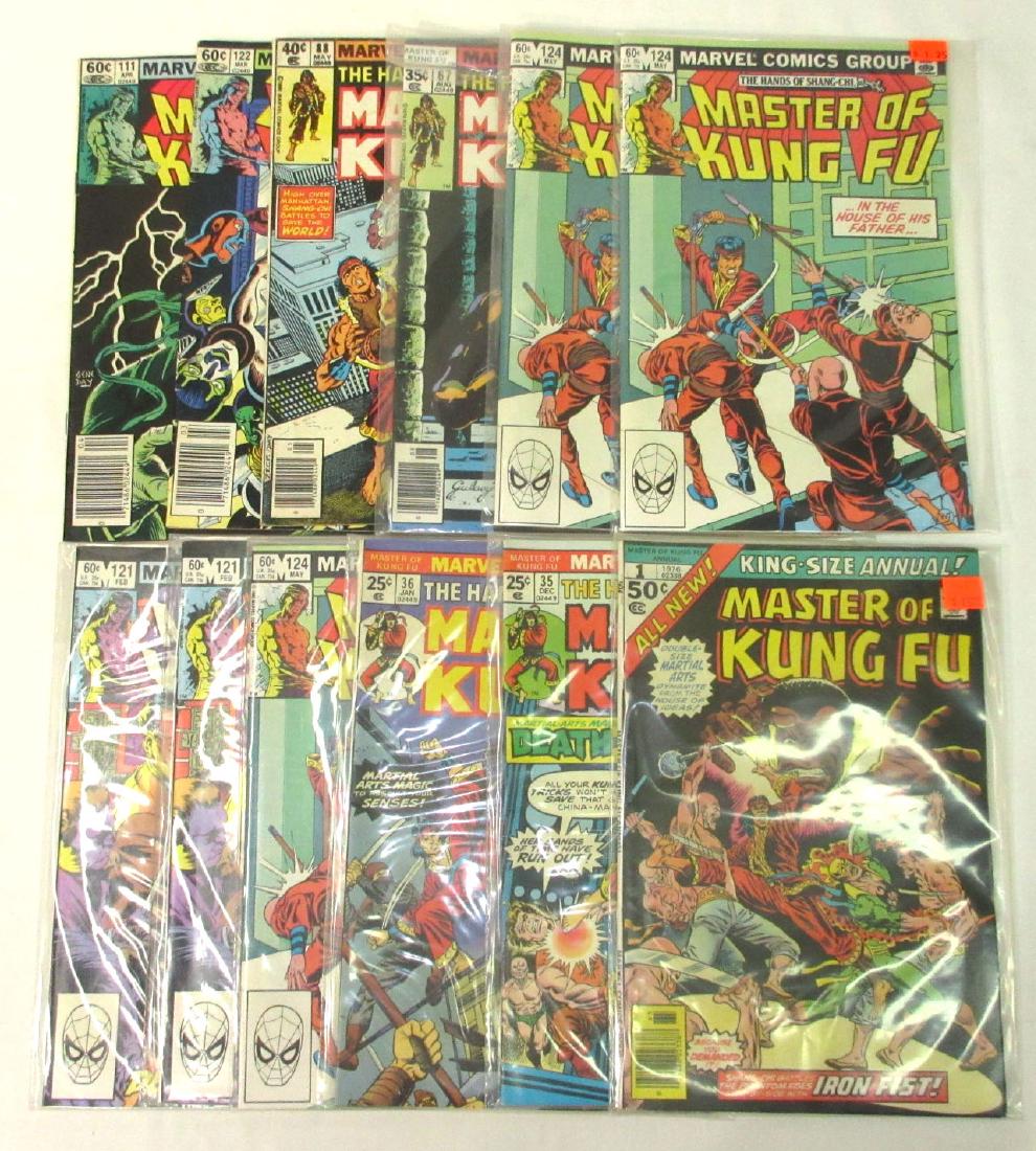 12 Master of Kung Fu Comics