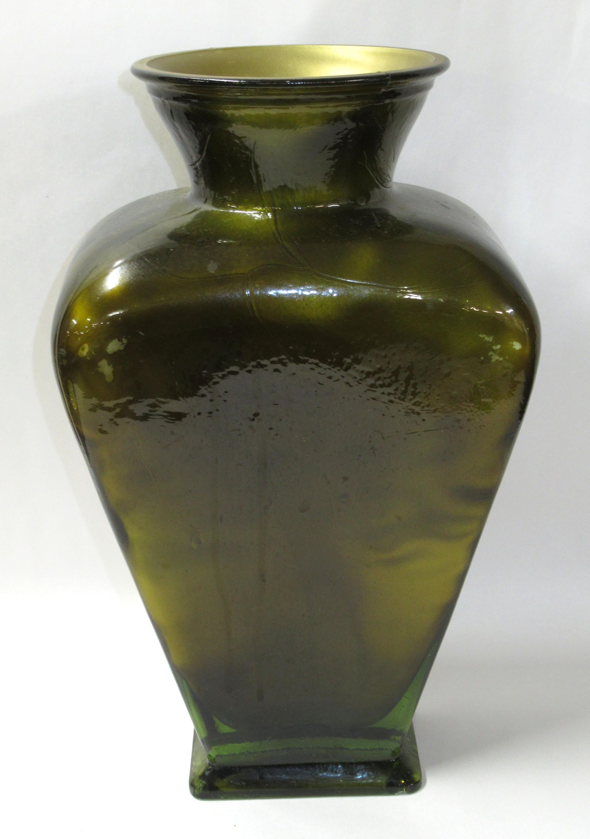 Mid Century Glass Vase