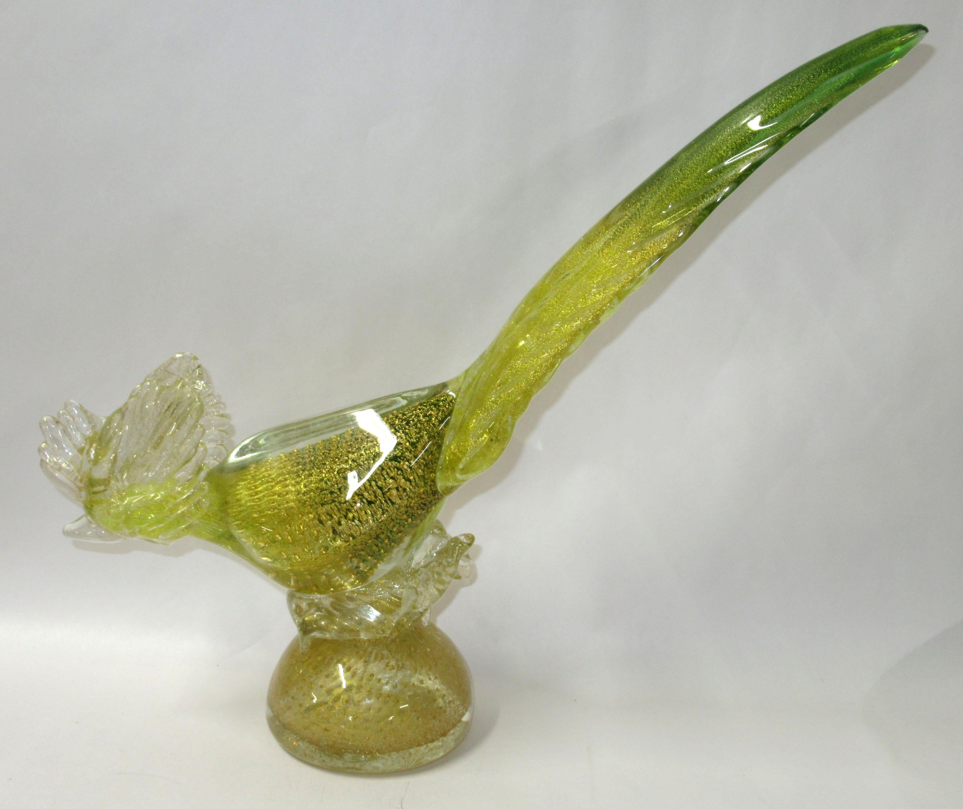 Murano Glass Pheasant