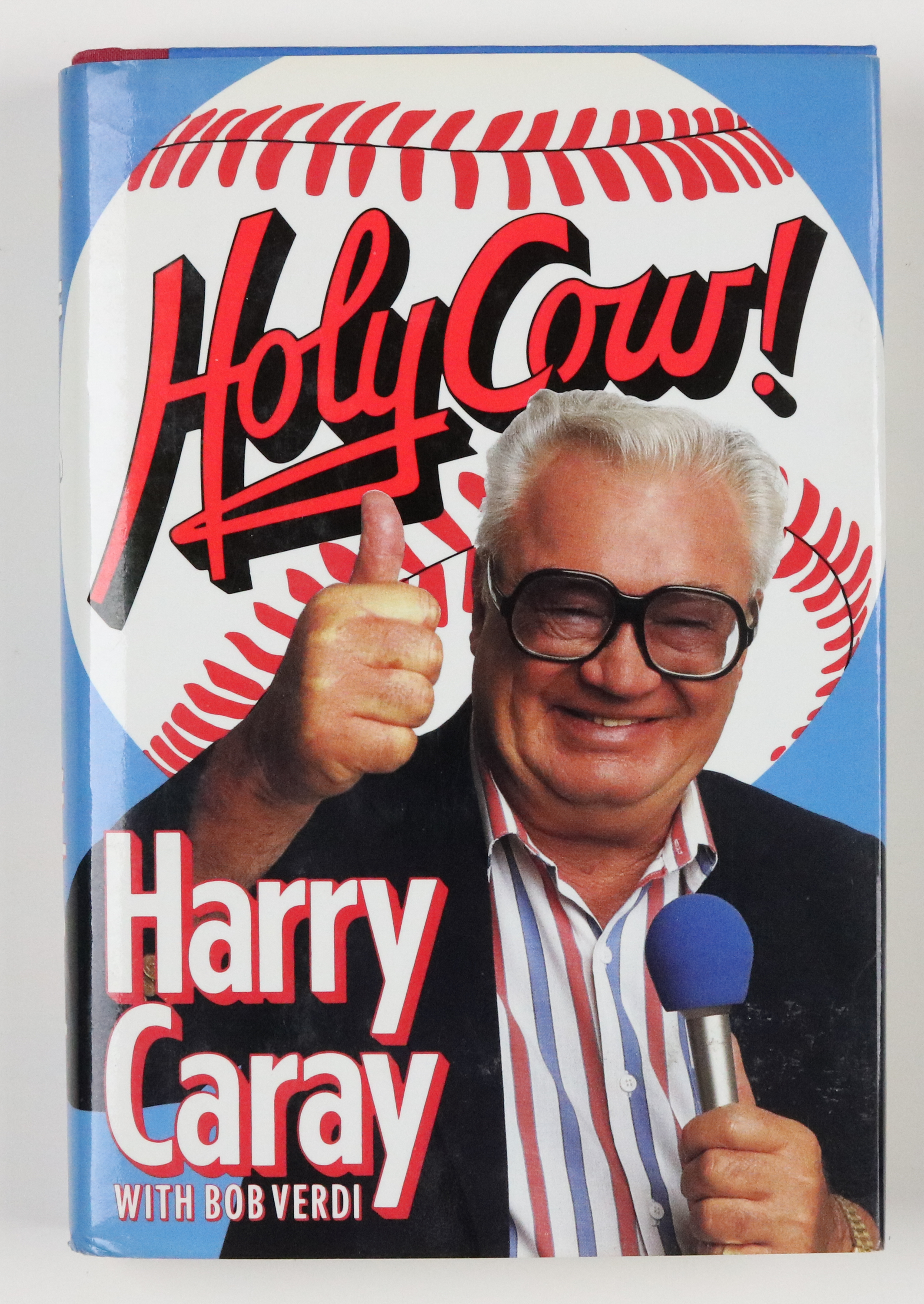 Harry Caray Signed "Holy Cow!" First Edition Hardcover Book