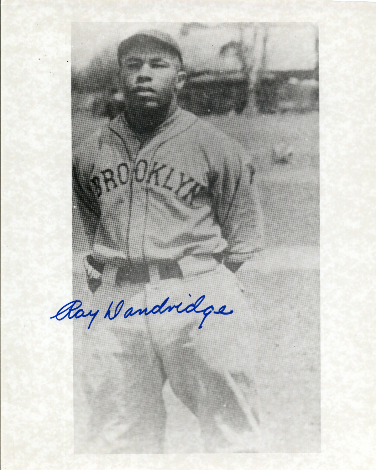 Ray Dandridge Signed 8x10 Photograph
