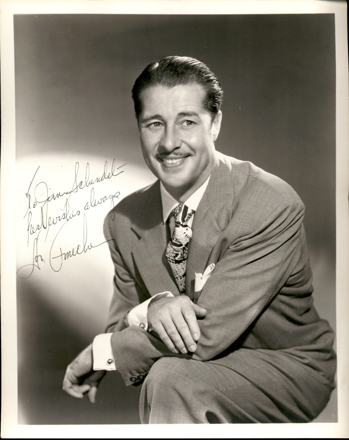 Don Ameche Signed 8x10 Photograph