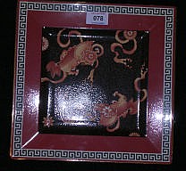 WEDGWOOD SQUARE PLATE IN THE DYNASTY