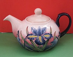 OLD TUPTON WARE Miniature TUBELINED CABINET TEAPOT