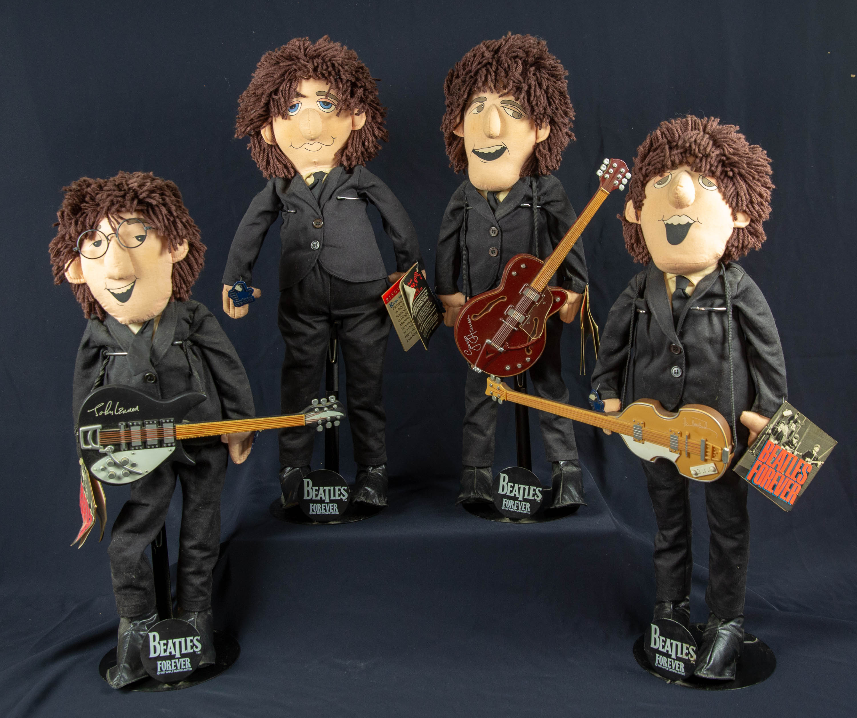 The Beatles soft Applause Dolls - The Beatles