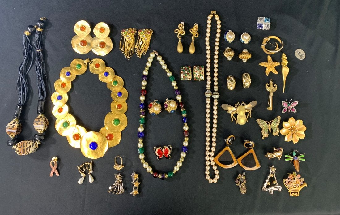 Vintage Estate Costume Jewelry Lot