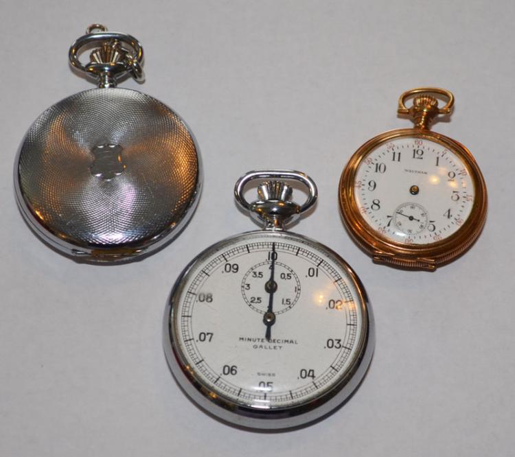 Lot of 3 Vintage / Antique Pocket Watches