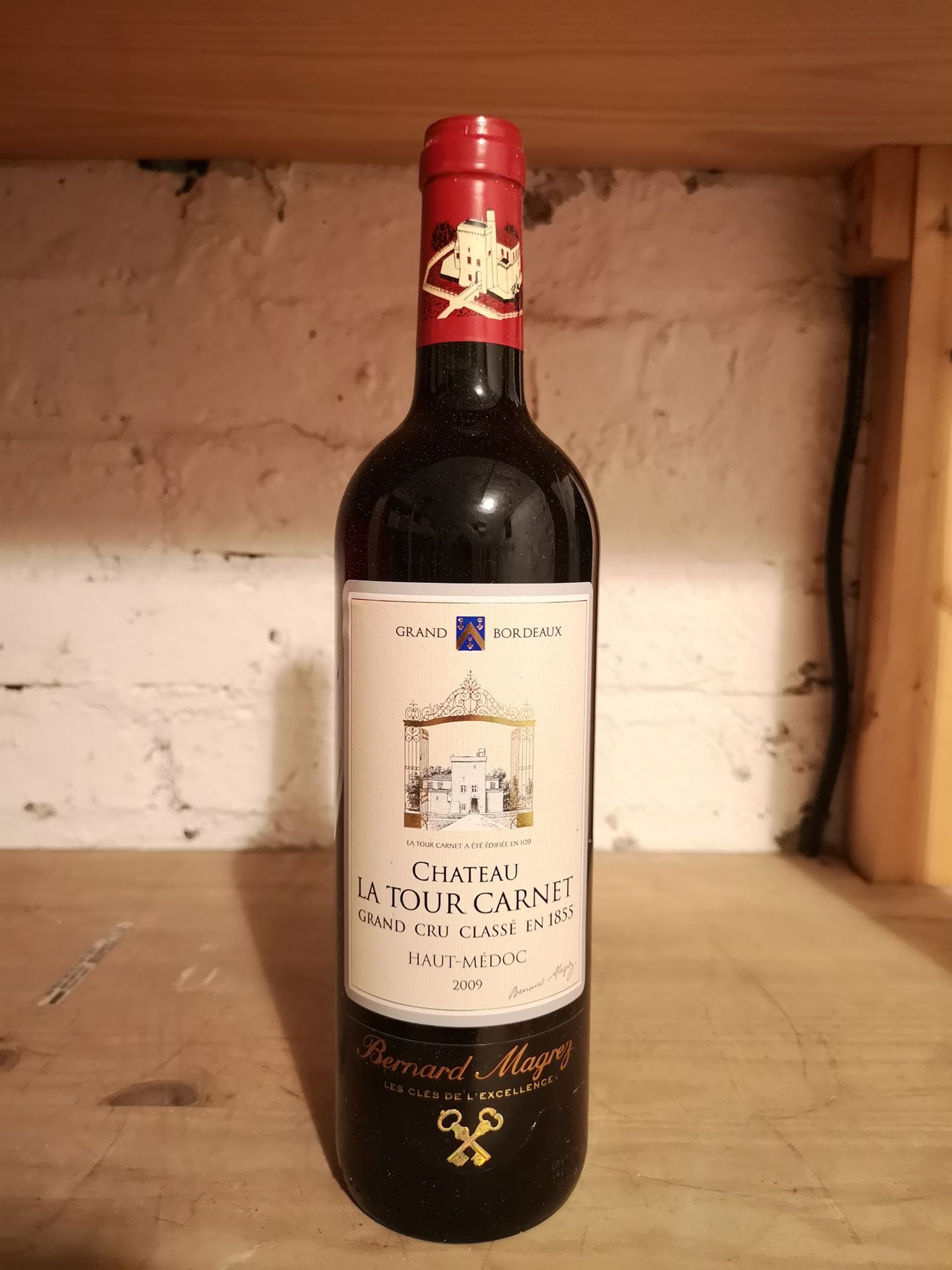 6 bouteilles Château La TOUR CARNET - Médoc... - Lot 62 - Brissonneau