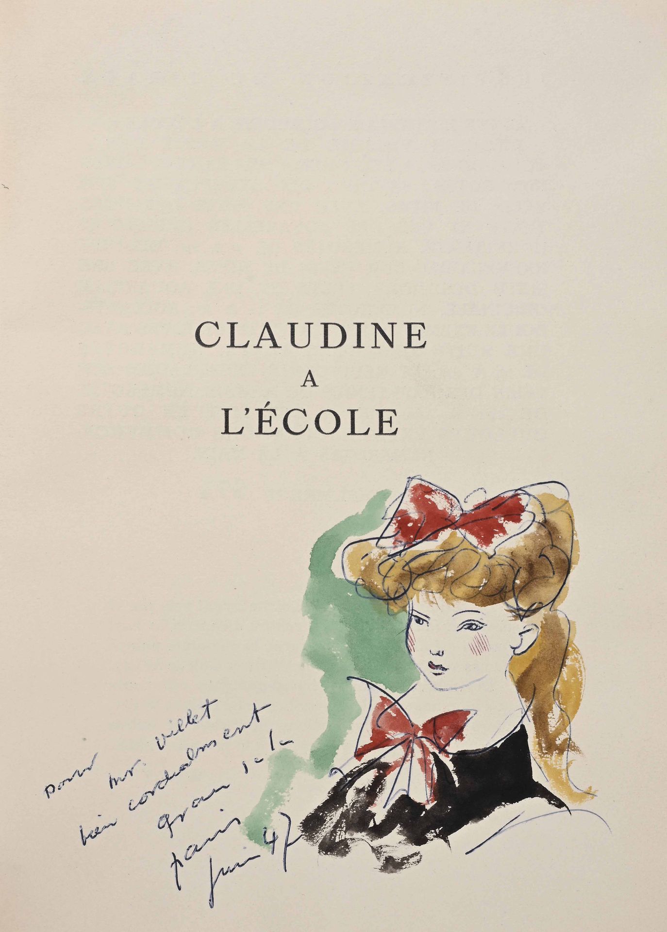GRAU SALA (Emilio) / COLETTE (Sidonie Gabrielle)... - Lot 42 - Brissonneau