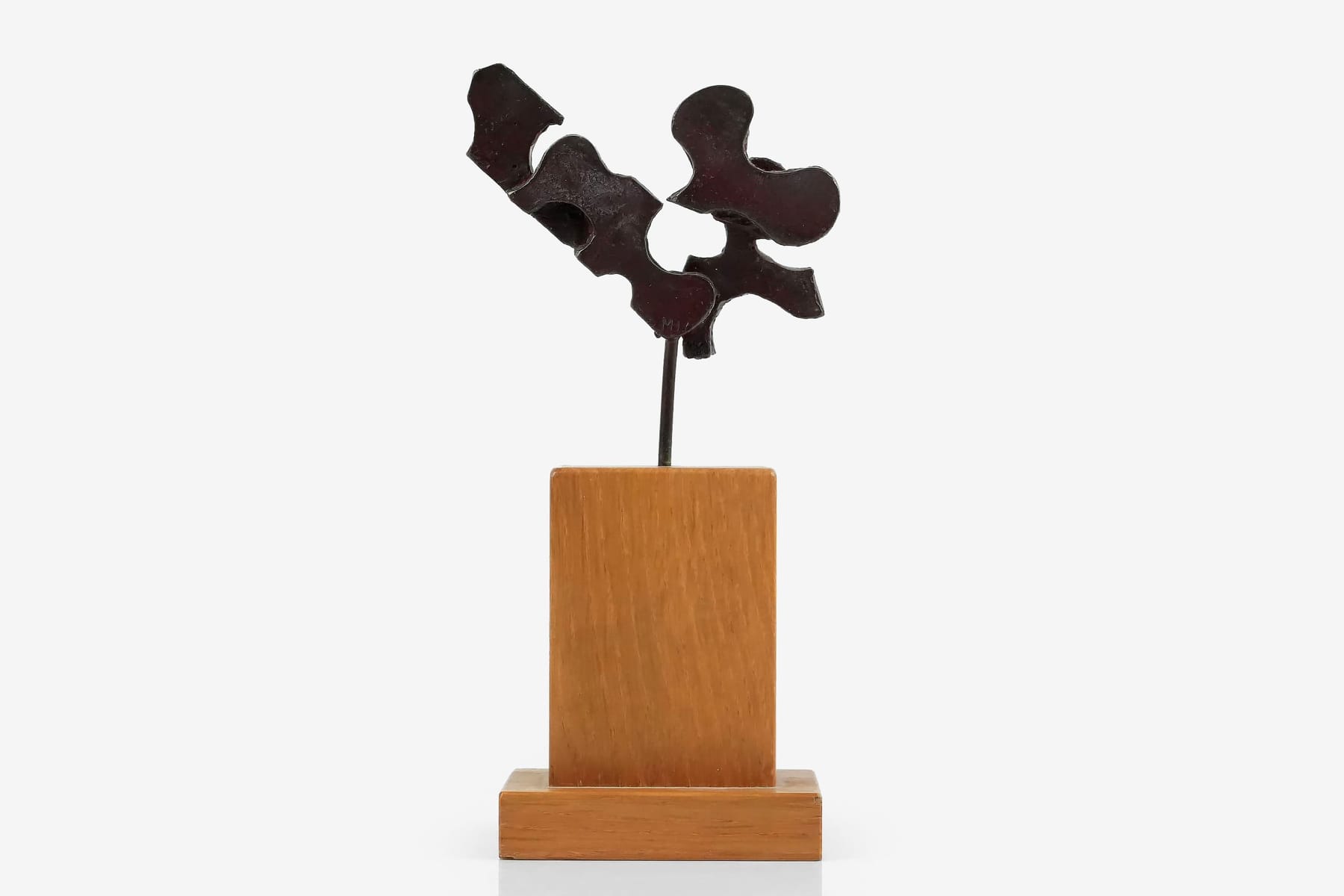 MARTIN HOLMGREN (1921-1969), skulptur, brons, "Former invid landskap"