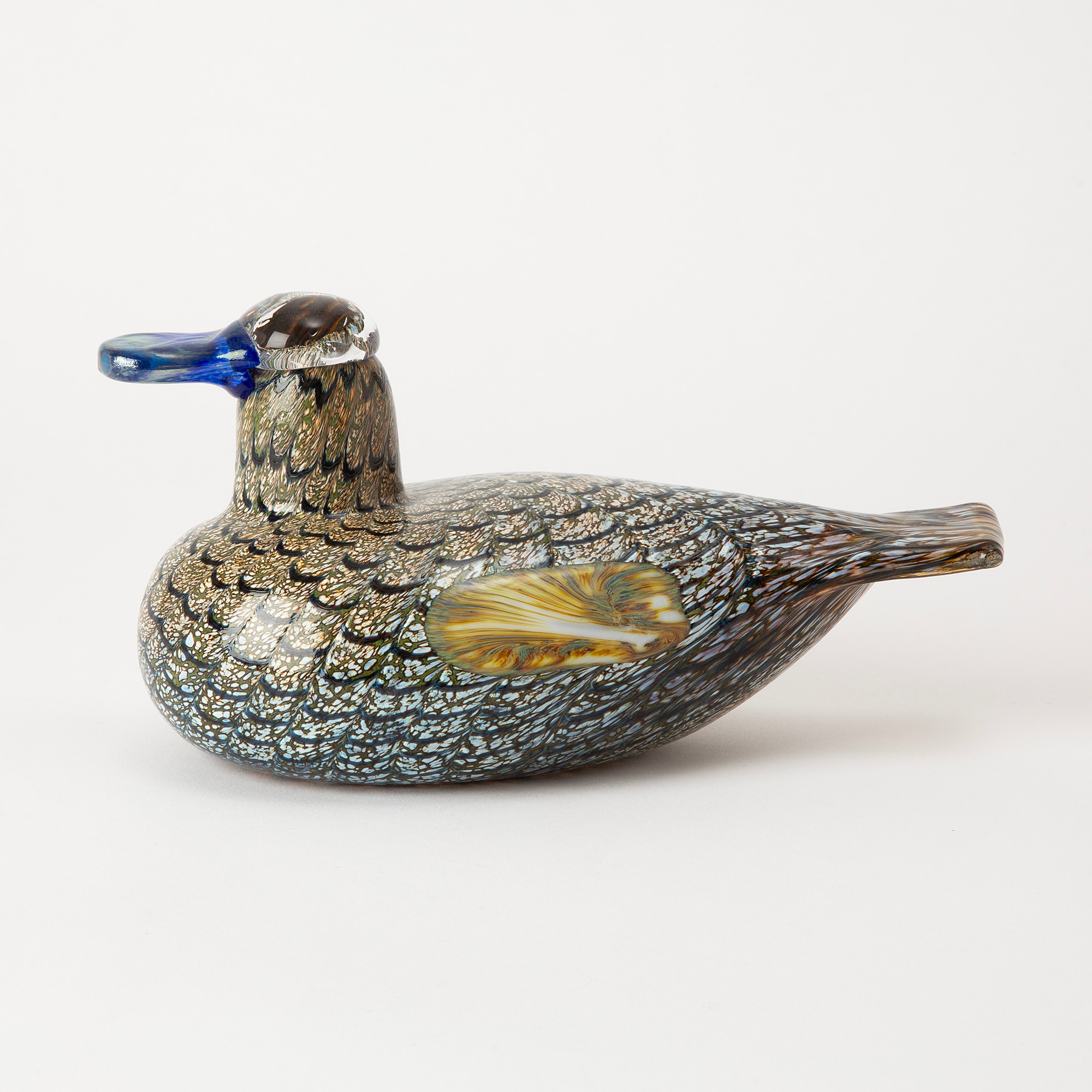 Fågel, glas, signerad O. Toikka, Ittala.